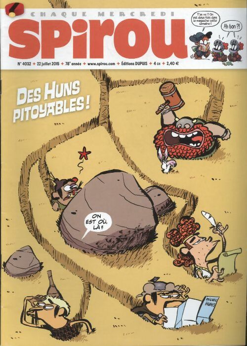 Livrenpoche : Spirou n°4032 :  - Collectif - Livre
