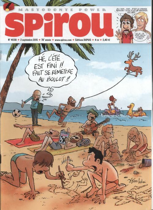 Livrenpoche : Spirou n°4038 :  - Collectif - Livre