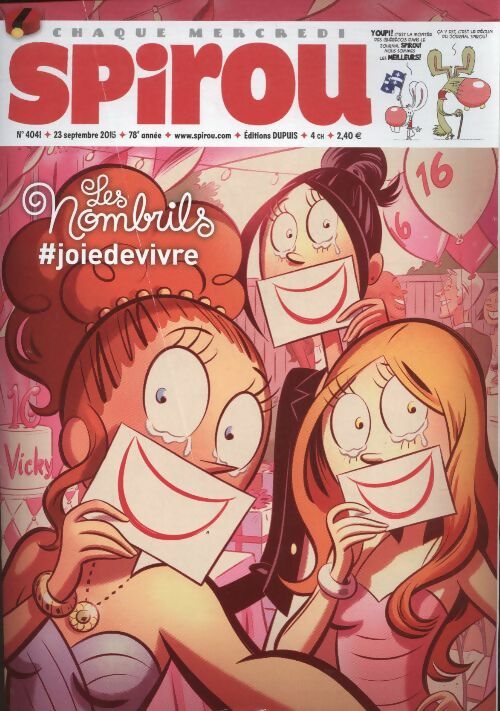 Livrenpoche : Spirou n°4041 :  - Collectif - Livre