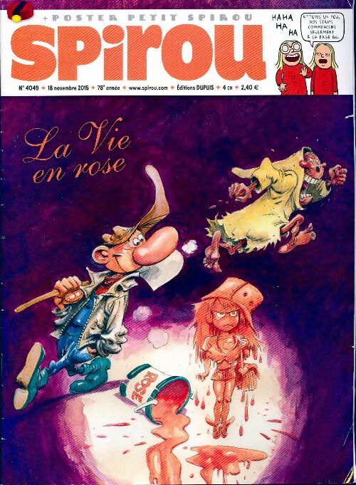 Livrenpoche : Spirou n°4049 : La vie en rose - Collectif - Livre