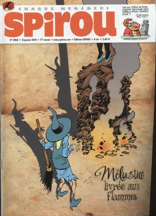 Livrenpoche : Spirou n°3952 : Mélusine livrée aux flammes - Collectif - Livre