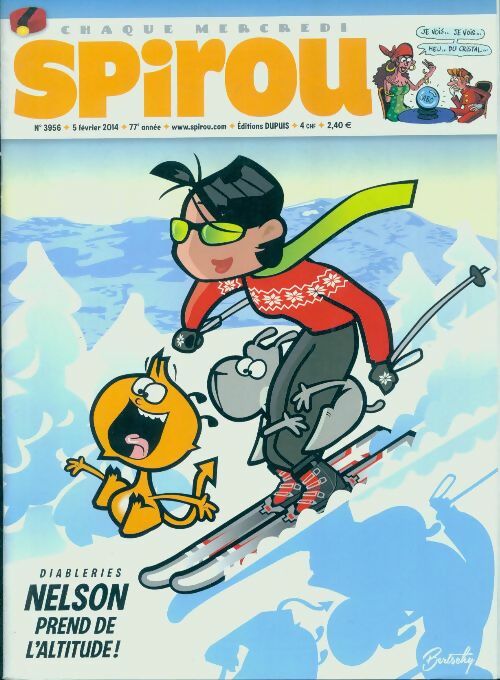 Livrenpoche : Spirou n°3956 : Nelson prend de l'altitude - Collectif - Livre