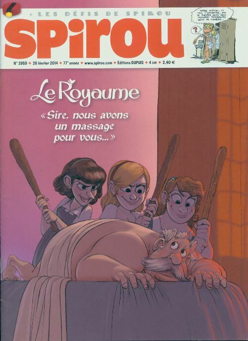 Livrenpoche : Spirou n°3959 : Le royaume - Collectif - Livre