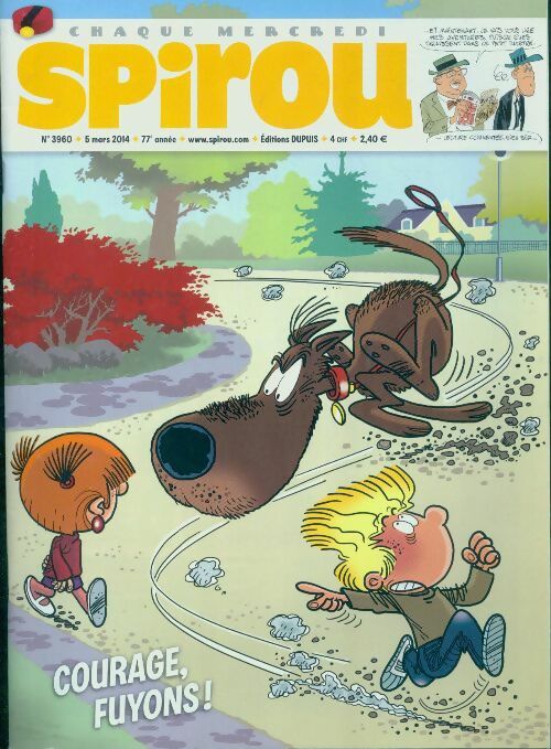 Livrenpoche : Spirou n°3960 : Courage, fuyons ! - Collectif - Livre