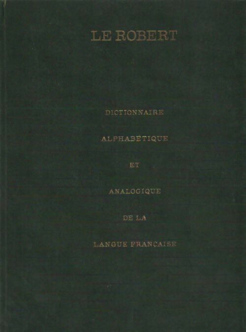 Livrenpoche : Dictionnaire alphabétique et analogique de la langue française Tome VII : Supplément - Collectif - Livre