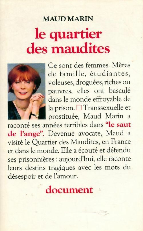Livrenpoche : Le quartier des maudites - Marin Maud - Livre