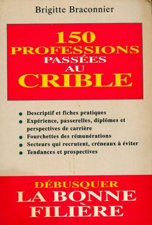 Livrenpoche : 150 professions passées au crible - Brigitte Braconnier - Livre
