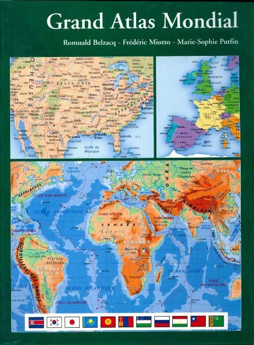 Livrenpoche : Grand atlas mondial - Collectif - Livre