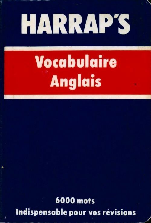 Livrenpoche : Harrap's vocabulaire anglais - Sabine Citron - Livre