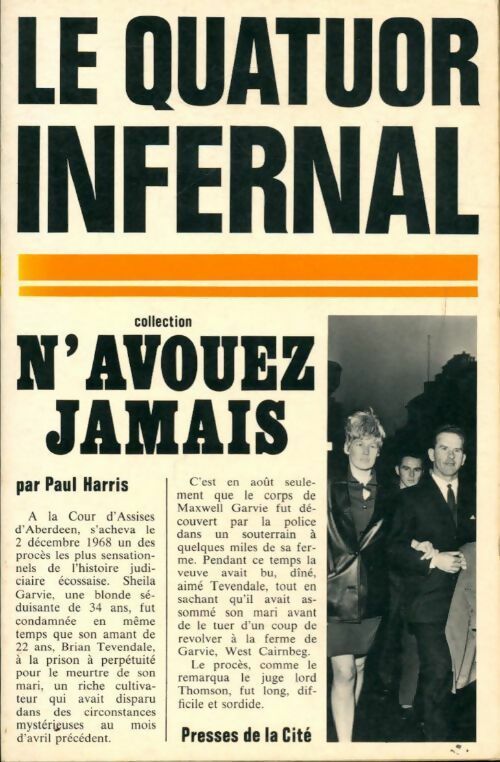Livrenpoche : Le quatuor infernal - Paul Harris - Livre