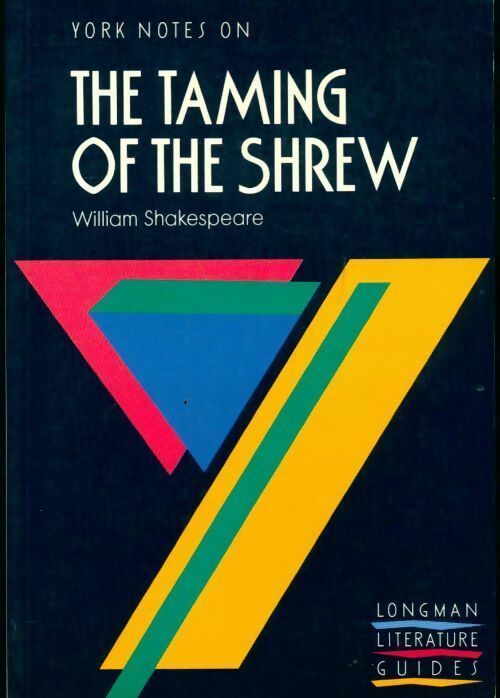 Livrenpoche : Yorks notes on The taming of the shrew - William Shakespeare - Livre