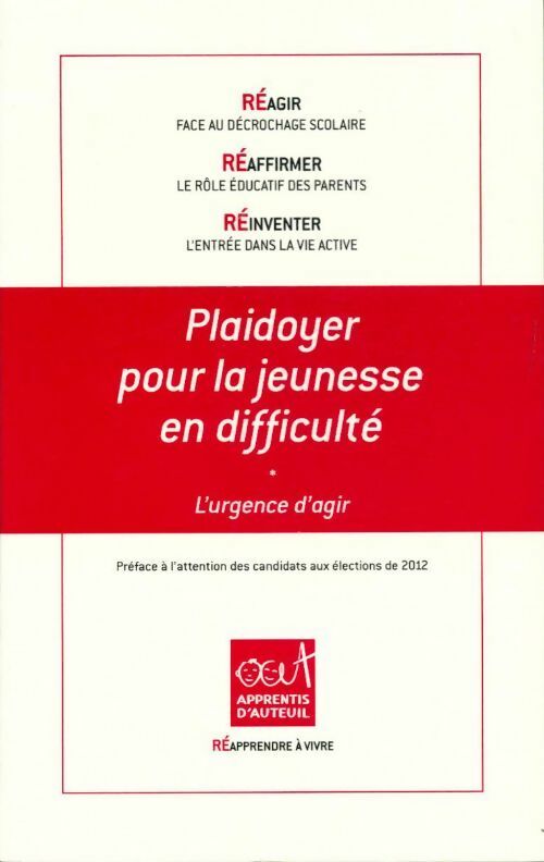 Livrenpoche : Plaidoyer pour la jeunesse en difficulté - Collectif - Livre