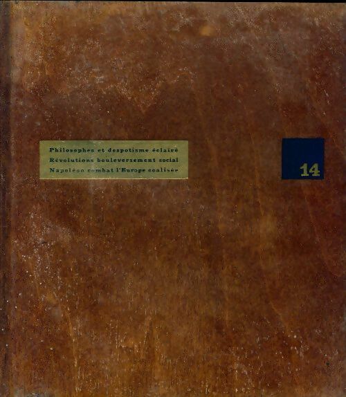 Livrenpoche : De 1700 à 1830. Philosophes et despotisme éclairé - Collectif - Livre