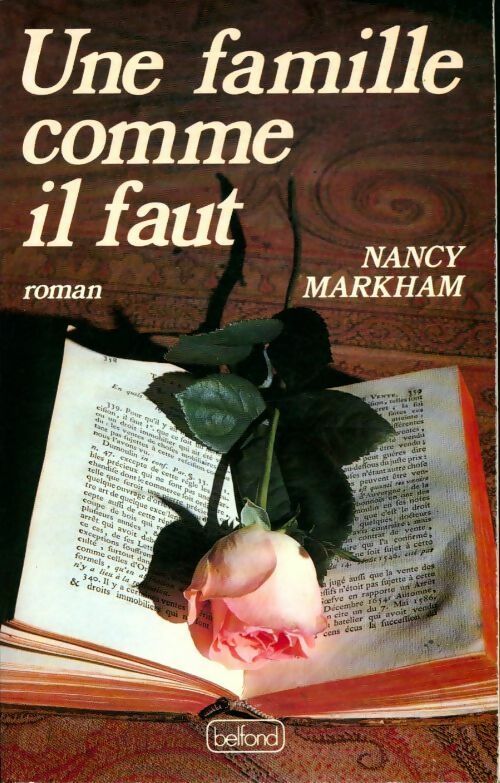 Livrenpoche : Une famille comme il faut - Nancy Markham - Livre