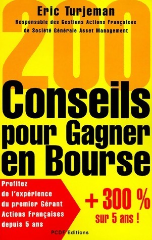 Livrenpoche : 200 conseils pour gagner en bourse. Edition 2000 - Eric Turjeman - Livre