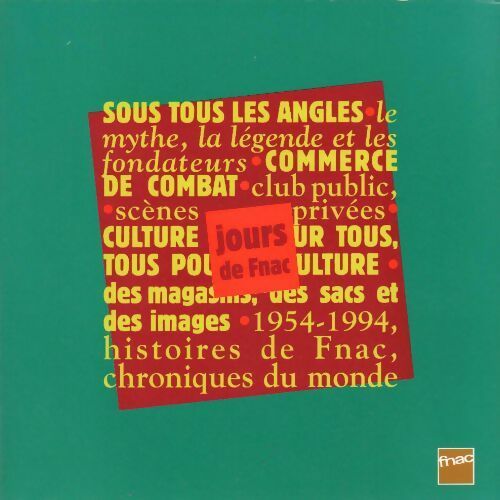 Livrenpoche : Jours de fnac. Le livre des 40 ans - Collectif - Livre