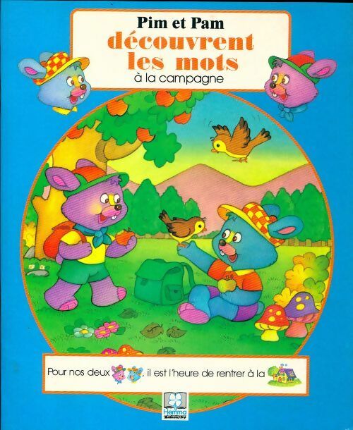Livrenpoche : Pim et Pam découvrent les mots à la campagne - Carlos Busquets - Livre