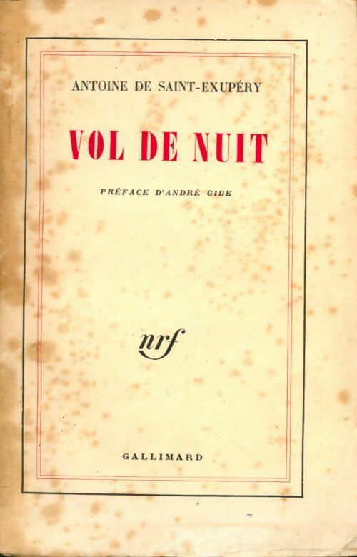 Livrenpoche : Vol de nuit - Antoine De Saint Exupéry - Livre