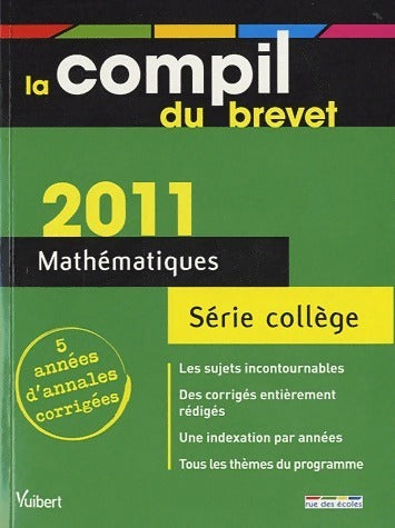 Livrenpoche : Mathématiques 3e 2011 - Bruno Benitah - Livre