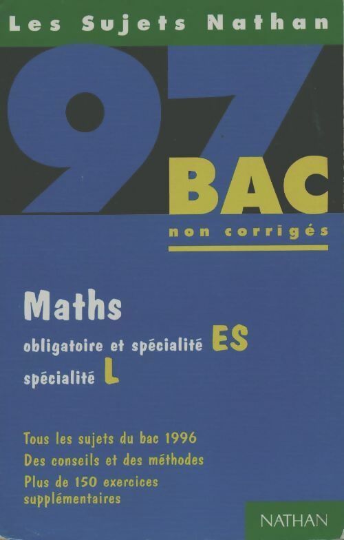 Livrenpoche : Maths obligatoire et spécialité ES, spécialité L - Collectif - Livre
