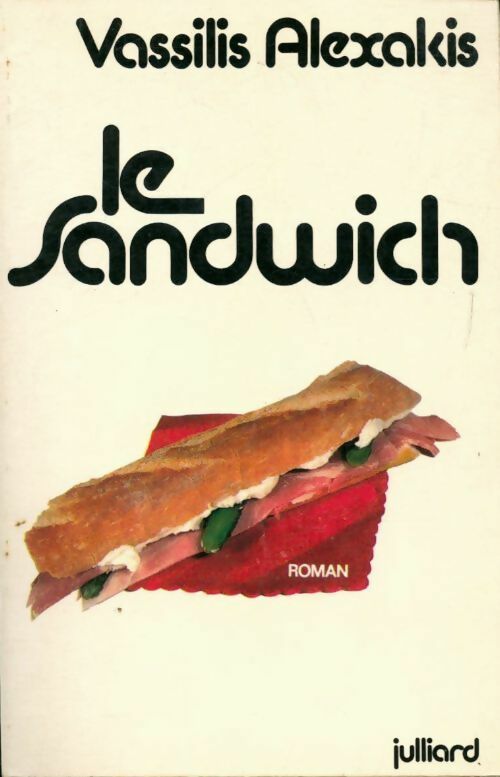 Livrenpoche : Le sandwich - Alexakis Vassilis - Livre