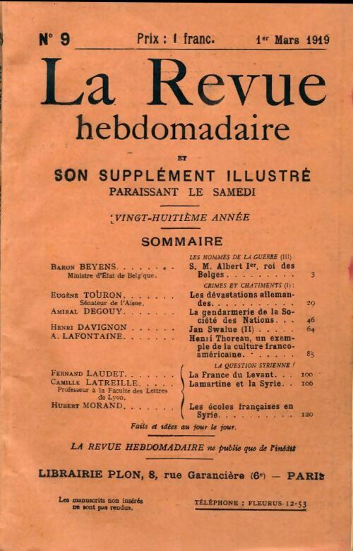 Livrenpoche : La revue hebdomadaire 28e année n°9 - Collectif - Livre