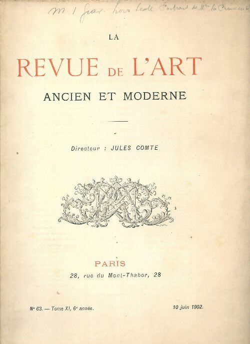 Livrenpoche : Revue de l'art ancien et moderne n°63 - Collectif - Livre