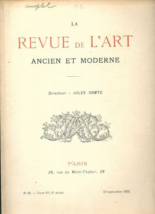 Livrenpoche : Revue de l'art ancien et moderne n°66 - Collectif - Livre