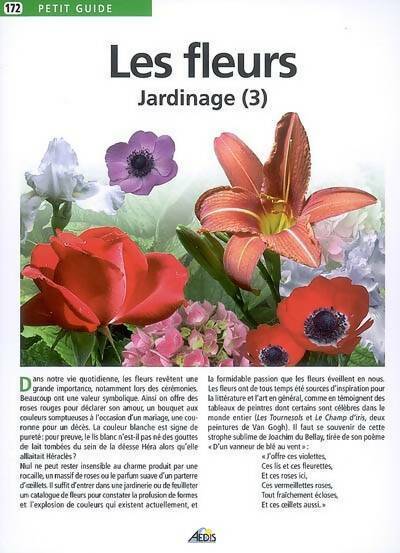 Jardinage Tome III : Les fleurs - Jean-Marie Polèse -  Petit guide - Livre