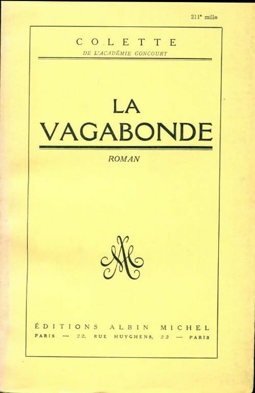 Livrenpoche : La vagabonde - Colette - Livre