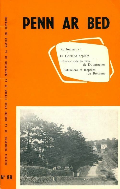 Livrenpoche : Penn ar bed n°98 : Le goéland argente / Poissons de la baie de Douarnenez / ... - Collectif - Livre