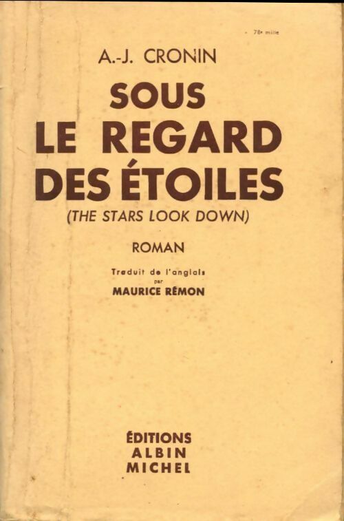Livrenpoche : Sous le regard des étoiles - Archibald Joseph Cronin - Livre