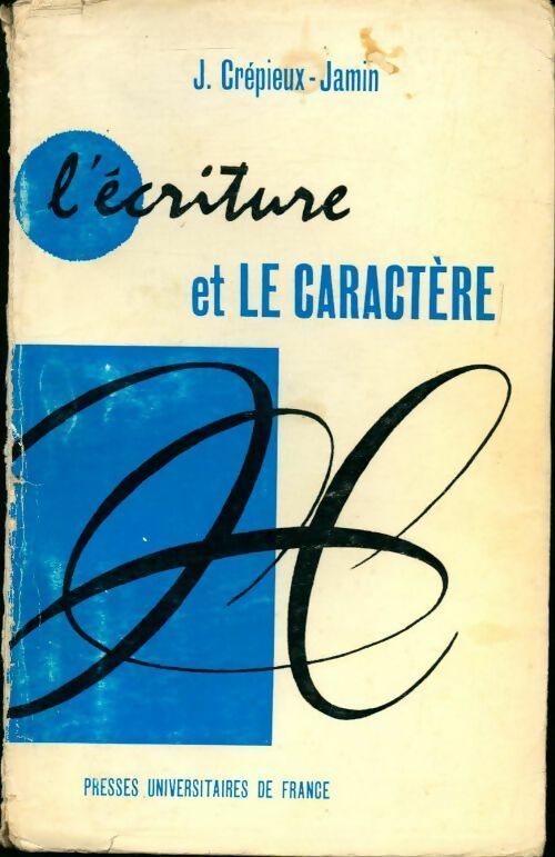Livrenpoche : L'écriture et le caractère - Jules Crépieux-Jamin - Livre