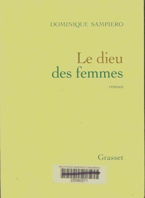 Livrenpoche : Le dieu des femmes - Dominique Sampiero - Livre