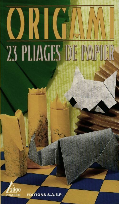Livrenpoche : Origami. 23 pliages de papier - Collectif - Livre