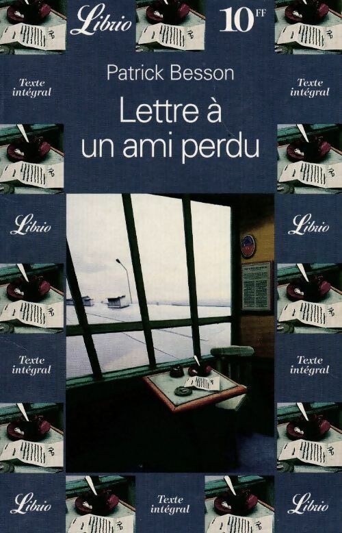 Livrenpoche : Lettre à un ami perdu - Besson - Livre