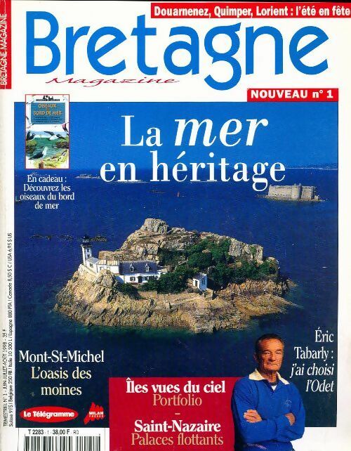 Bretagne magazine n°1 : La mer en héritage - Collectif -  Bretagne magazine - Livre