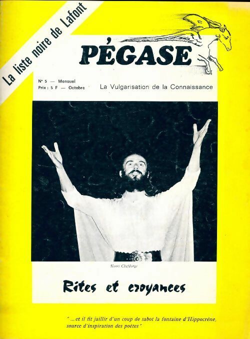 Livrenpoche : Pégase n°5 : Rites et croyances - Henri Chefdorge - Livre