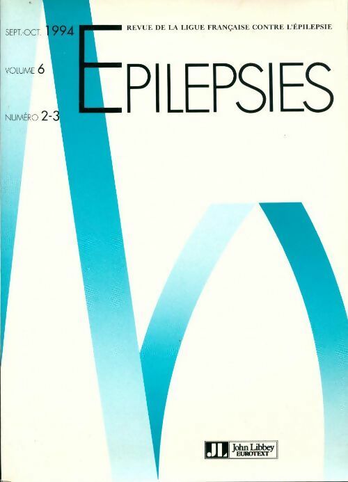 Livrenpoche : Epilepsies Sept-Oct 1994 - Collectif - Livre