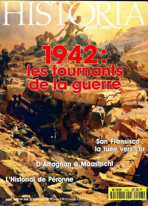 Livrenpoche : Historia n°548 : 1942 : les tournants de la guerre - Collectif - Livre