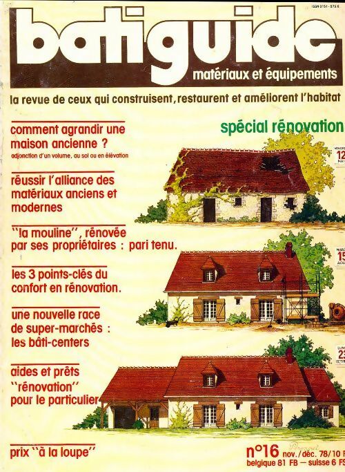 Livrenpoche : Batiguide n°16 - Collectif - Livre