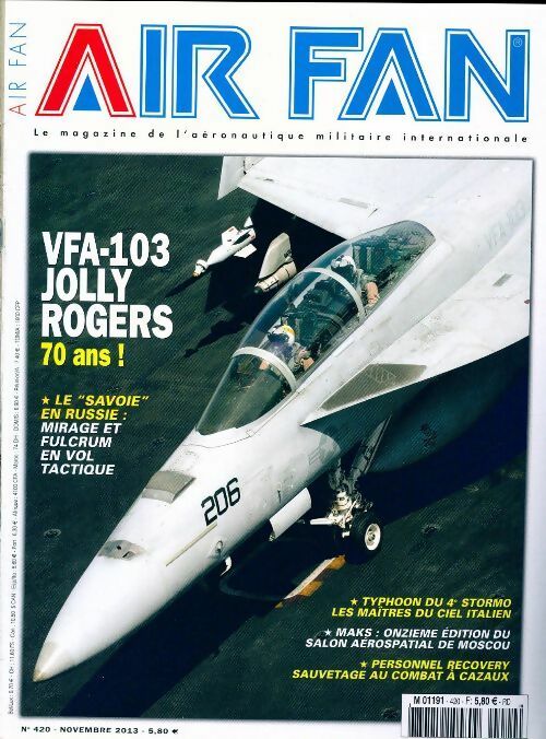 Livrenpoche : Air fan n°420 : VFA-103 Jolly Rogers - Collectif - Livre