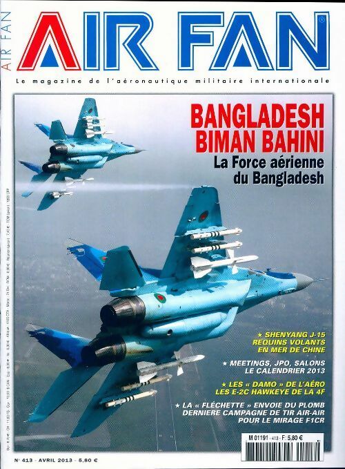 Livrenpoche : Air fan n°413 : Bangladesh Biman BAhini - Collectif - Livre