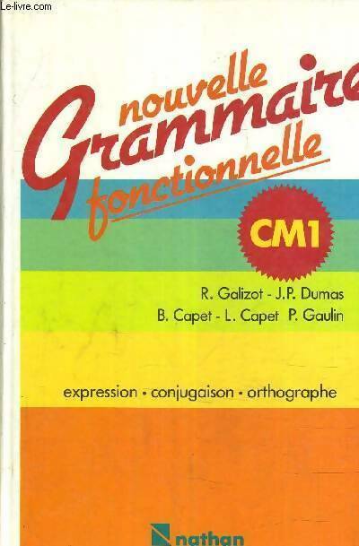 Livrenpoche : Nouvelle grammaire fonctionnelle CM1 - Jean Dumas - Livre