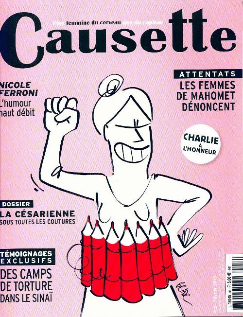 Causette n°53 : Charlie à l'honneur - Collectif -  Causette - Livre