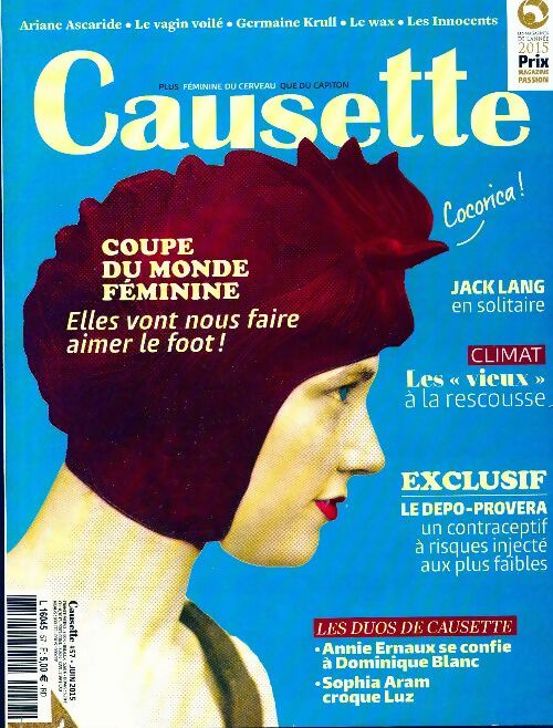 Livrenpoche : Causette n°57 : Coupe du monde féminine - Collectif - Livre
