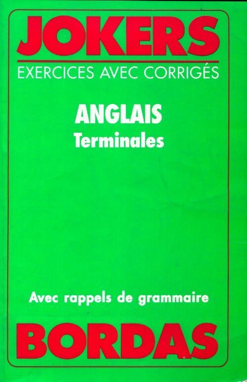 Livrenpoche : Anglais Terminales avec exercices corrigés - Claude Vollaire - Livre