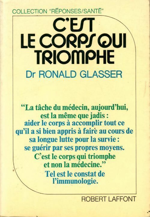 Livrenpoche : C'est le corps qui triomphe - Roland Glasser - Livre
