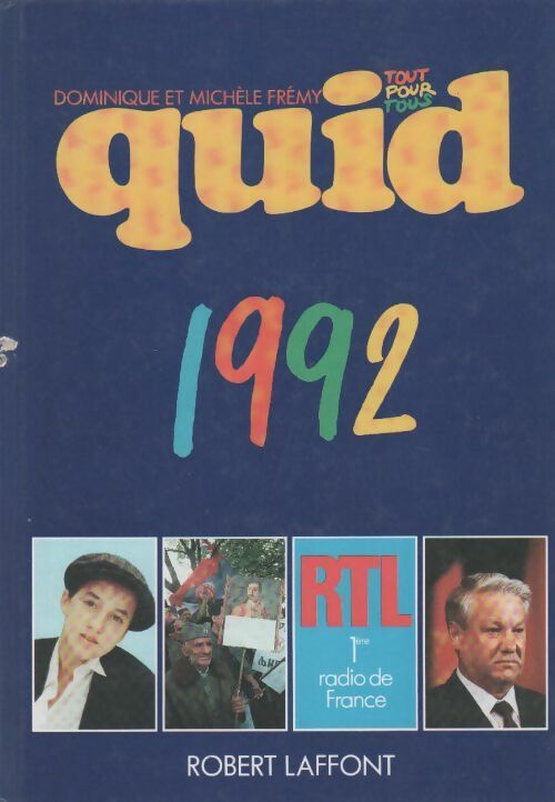 Livrenpoche : Quid 1992 - Dominique Frémy - Livre