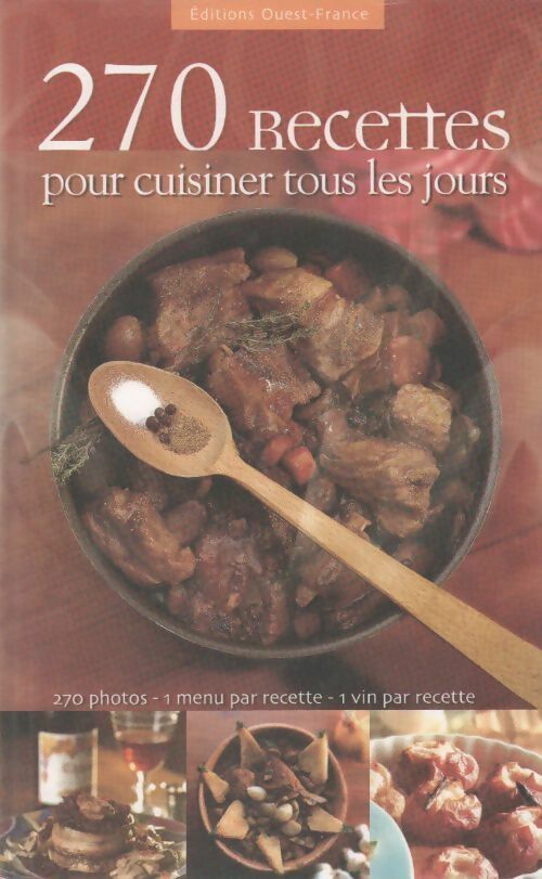 Livrenpoche : 270 recettes pour cuisiner tous les jours - Collectif - Livre